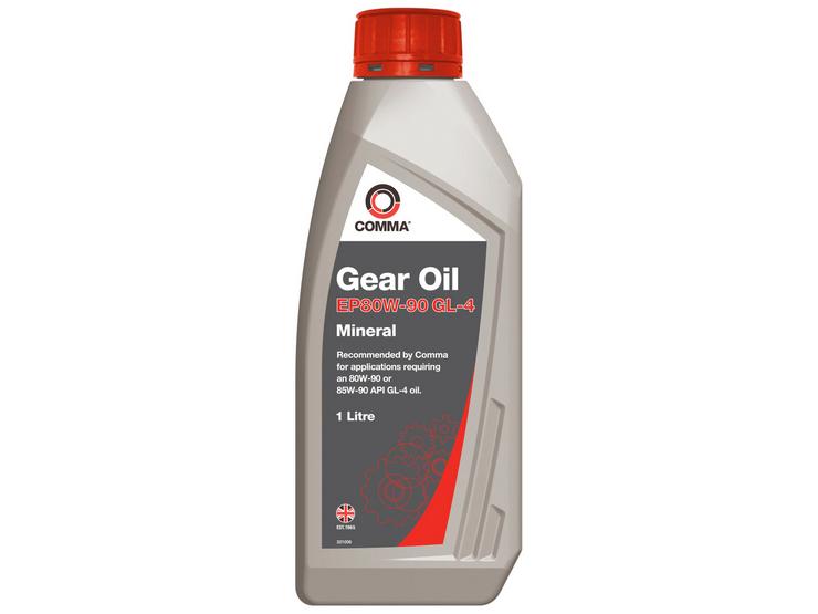Comma Gear Oil EP80/90 GL4 1L