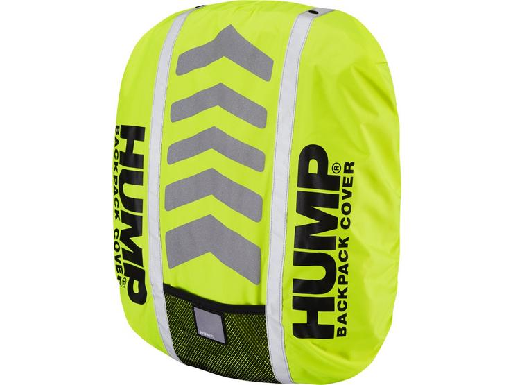 Deluxe HUMP waterproof rucsac cover, safety yellow