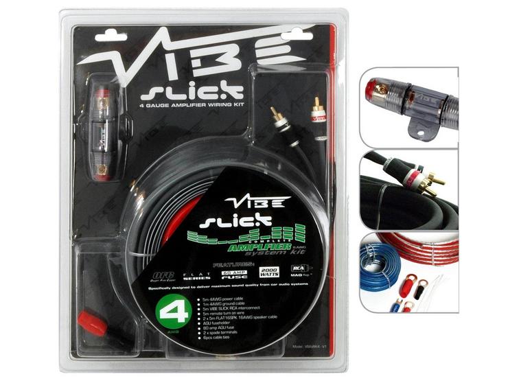 Vibe Slick 4 Gauge Amplifier Wiring Kit