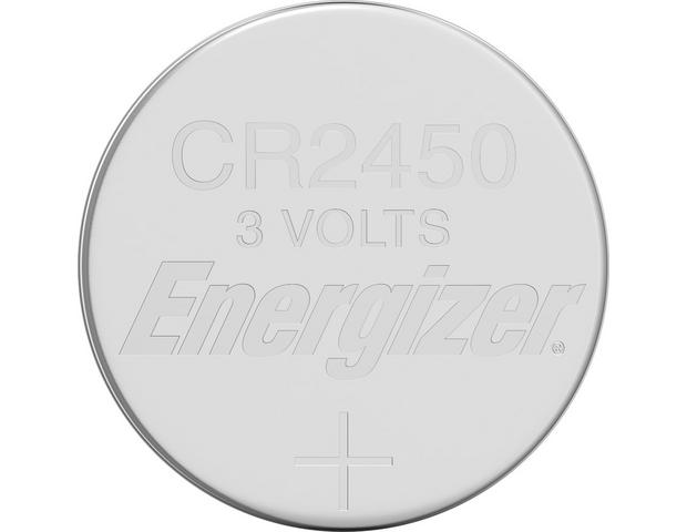 Size 2450 2-Pack Lithium Coin Cell Batteries 