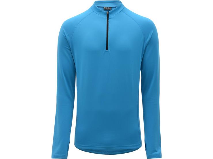 Ridge Mens Thermal Cycling Jersey - Blue, S