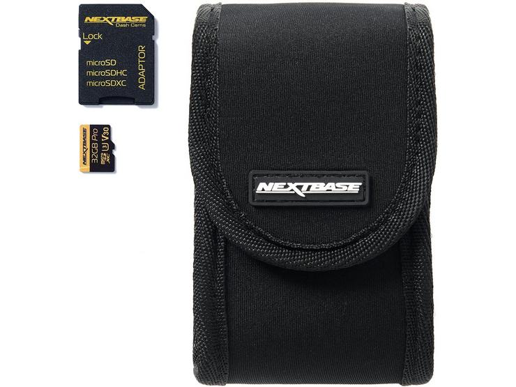 Nextbase Dash Cam Go Pack - With 32GB microSD Card