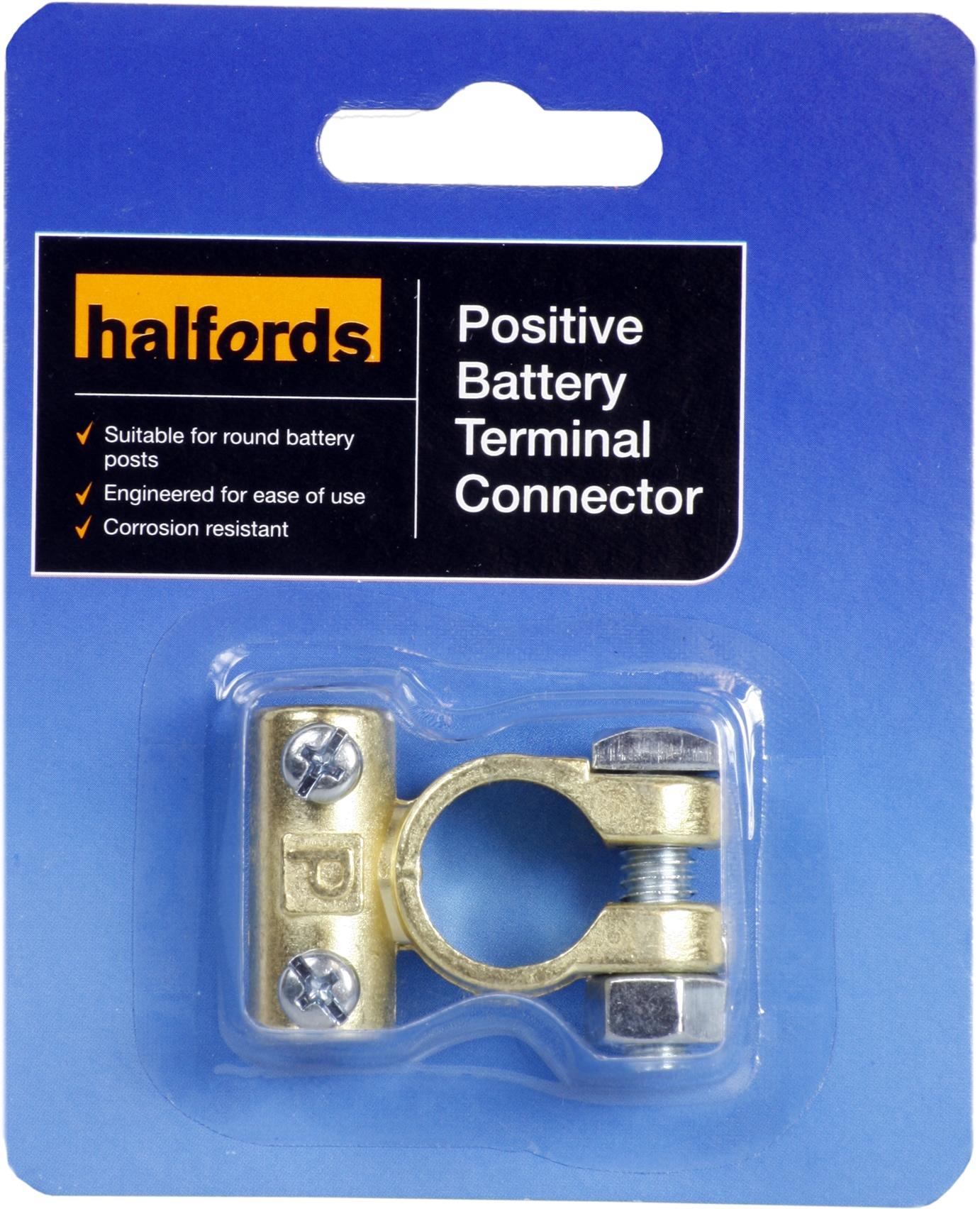 Halfords Positive Battery Terminal Connector Halfords IE