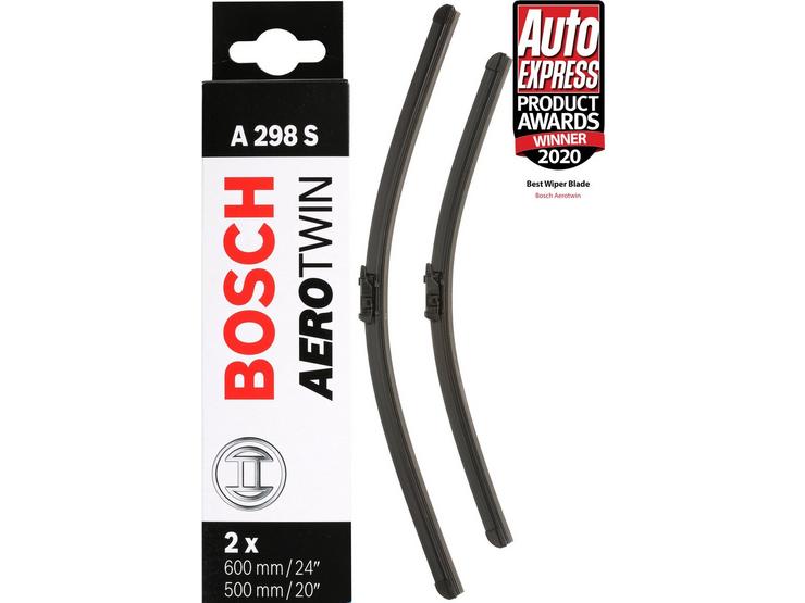 Bosch A298S Wiper Blades - Front Pair