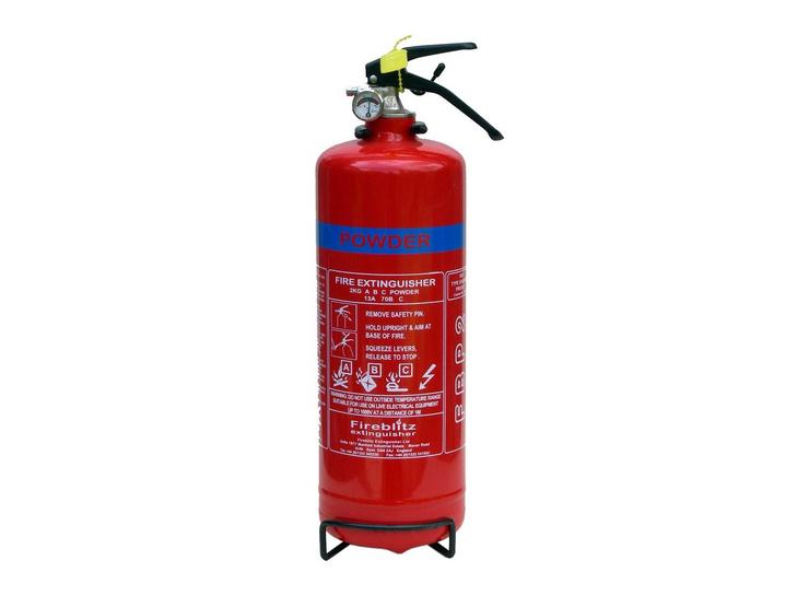 Fireblitz FBP2 2Kg ABC Dry Powder Fire Extinguisher