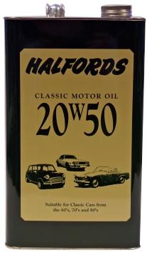 Halfords Classic Oil 20W50 5L Halfords IE