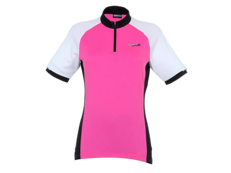 Ridge Womens Short Sleeve Cycling Jersey - Pink