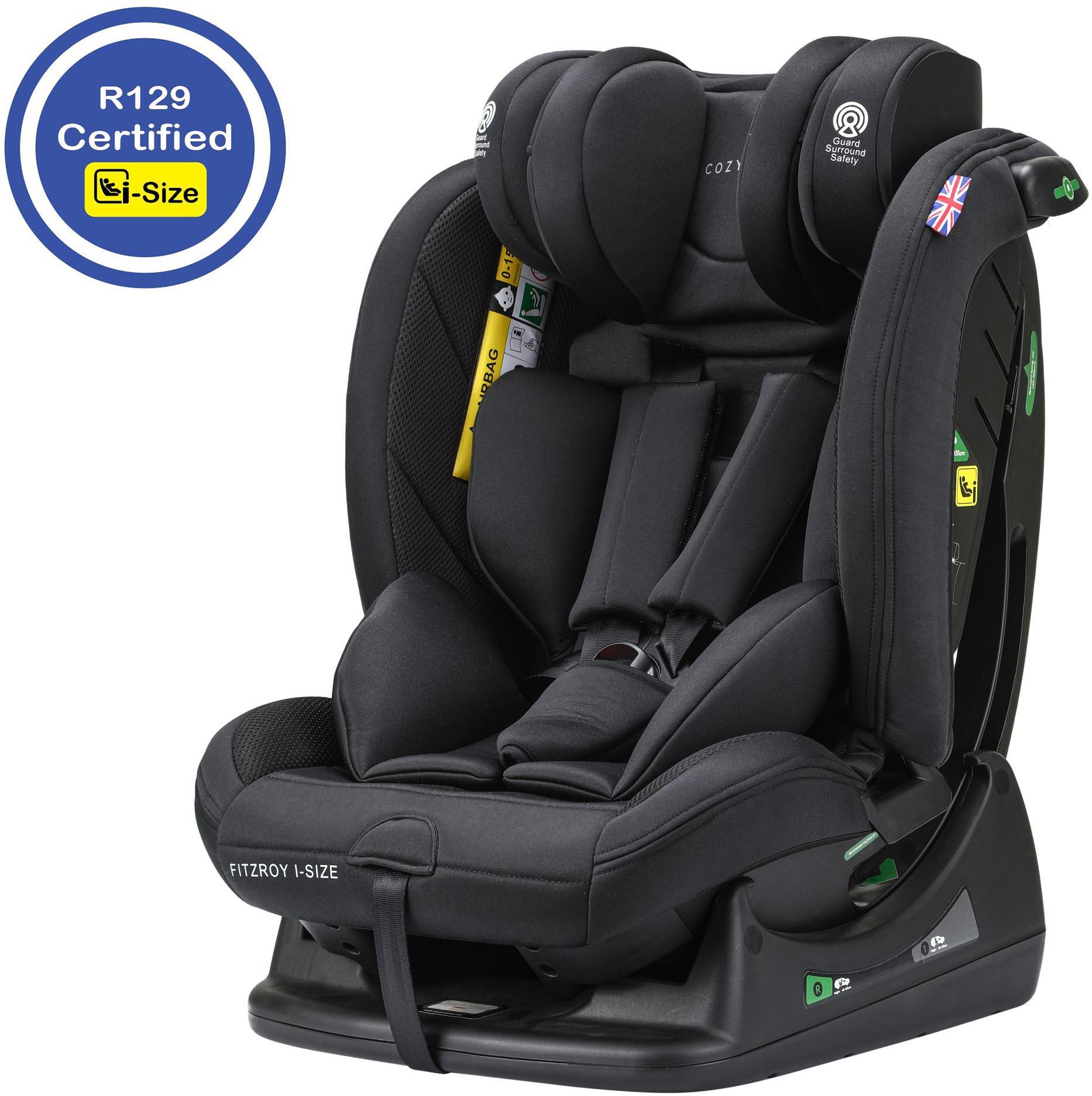 Cozy N Safe Fitzroy 40135cm ISize Child Car Seat Onyx Halfords IE