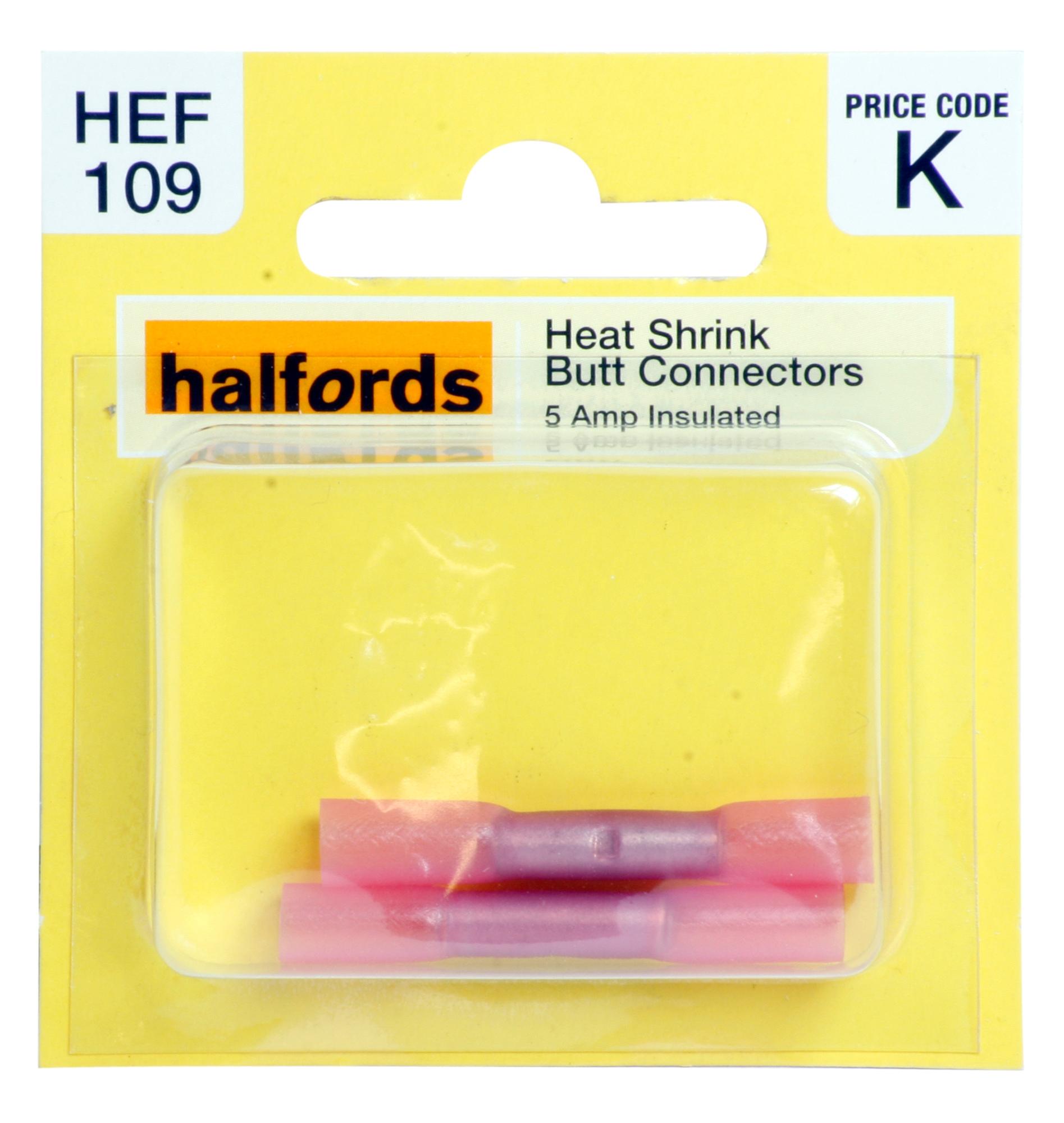 Halfords Heat Shrink Butt Connectors 5 Amp Halfords IE