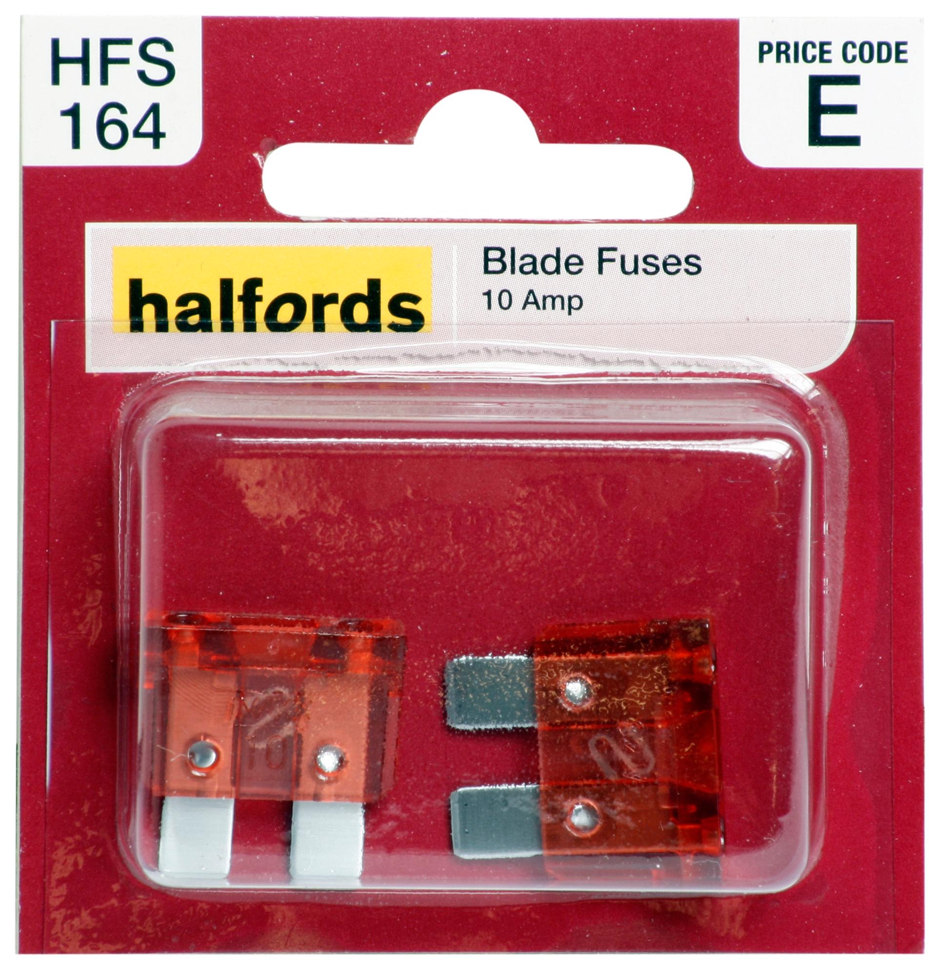 Halfords Blade Fuse 10 Amp (HFS164) Halfords IE