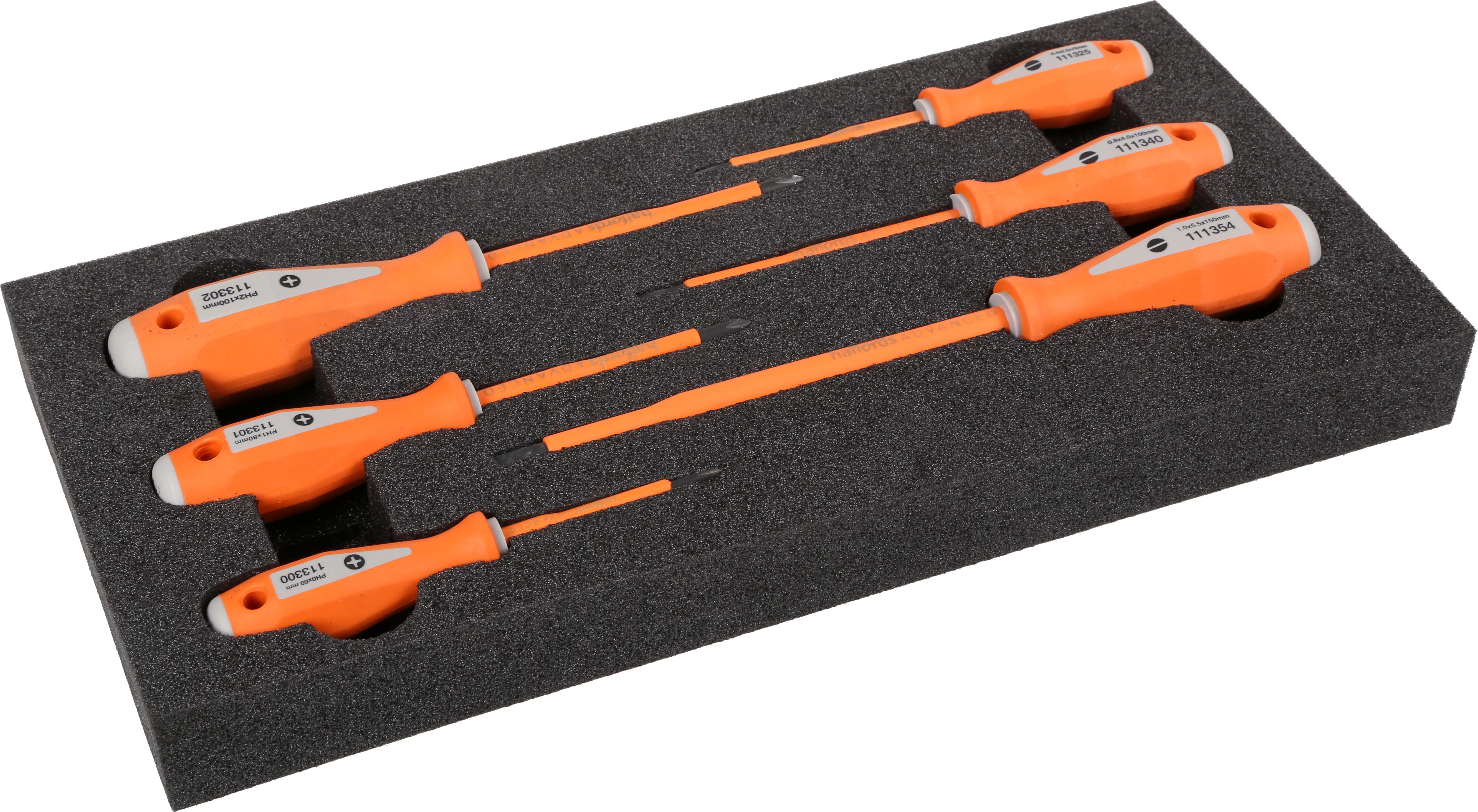 Halfords Advanced EV 1000V Insulated 6 Piece Screwdriver Set Halfords IE