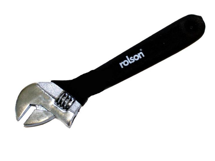 Rolson 200mm Adjustable Wrench