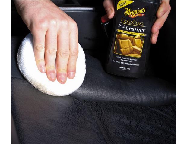 Meguiar's Gold Class Rich Leather Cleaner and Conditioning Spray - Get  Leather Protection While Cleaning and Conditioning - Premium Leather Care  for