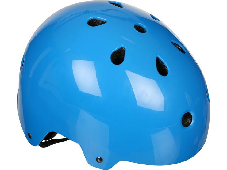 Halfords Essential ABS Kids Helmet - Blue (48-54cm)
