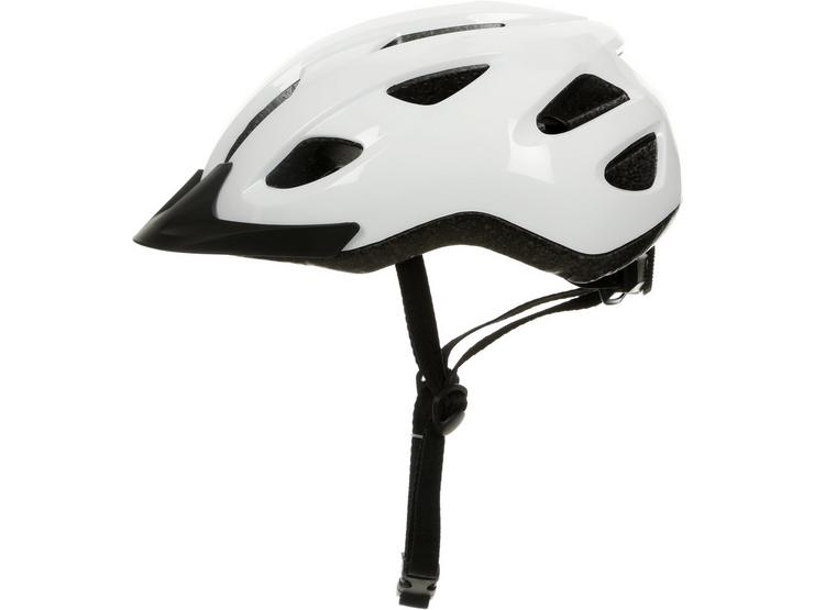 Halfords Sport Helmet - White Gloss, Medium