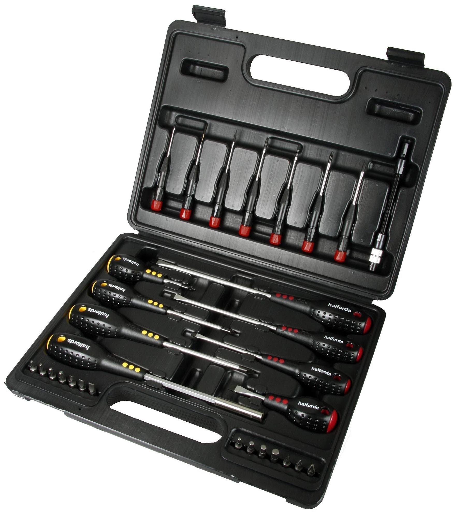 Halfords Advanced Screwdriver & Bit Set Halfords IE