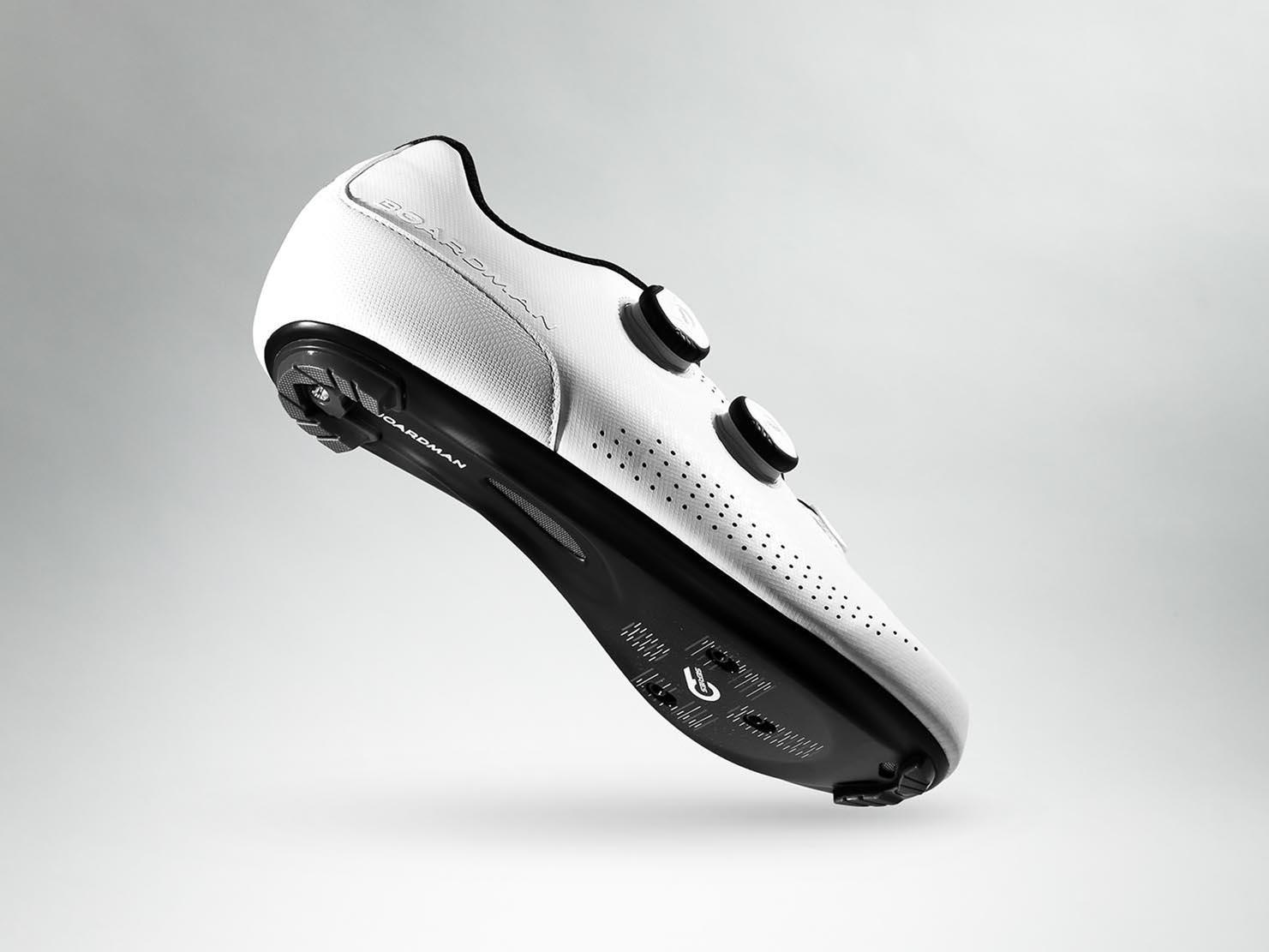 Boardman Bikes Boardman Cleats Boardman Carbon Cycling Shoe, White