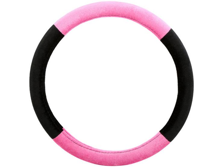 Halfords Pink Steering Wheel Cover