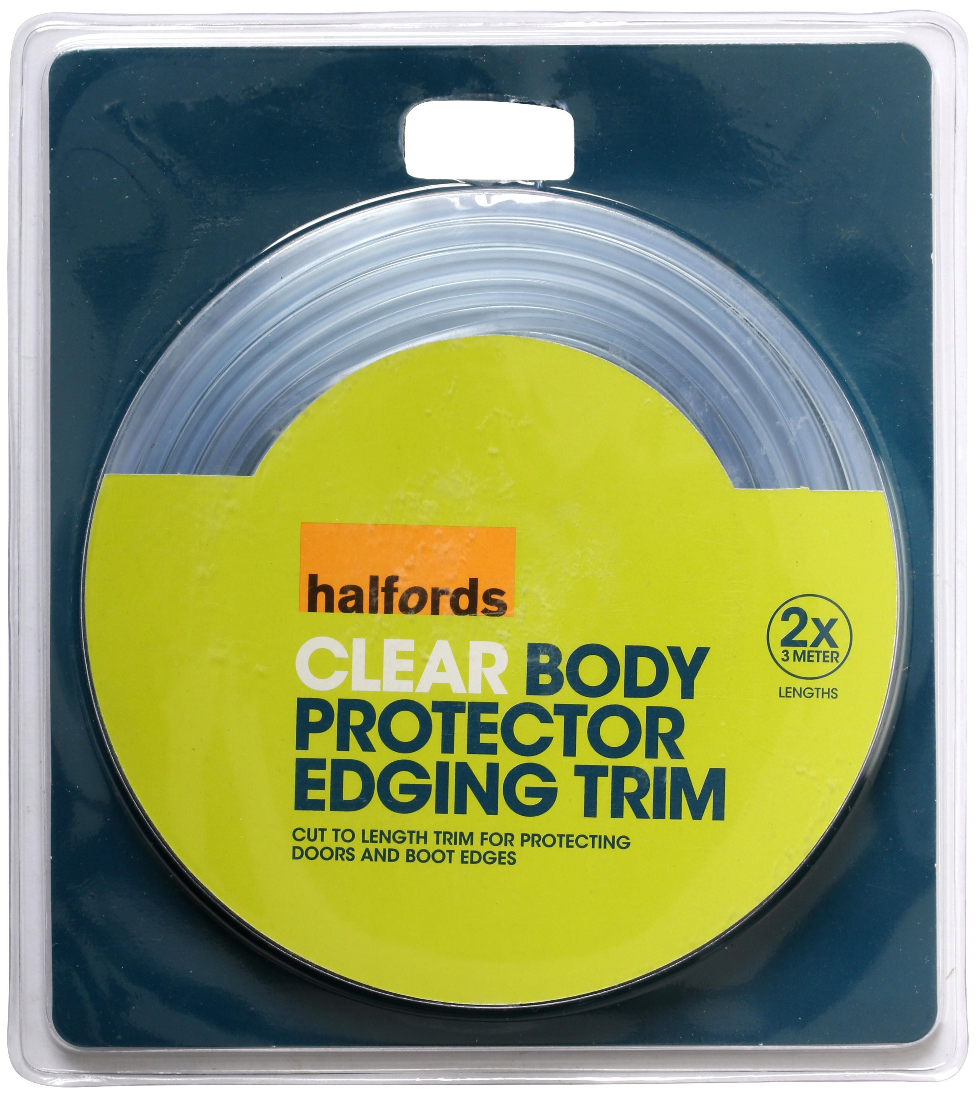 Halfords Bodyguard Clear Door Trim 2 x 3m Halfords IE