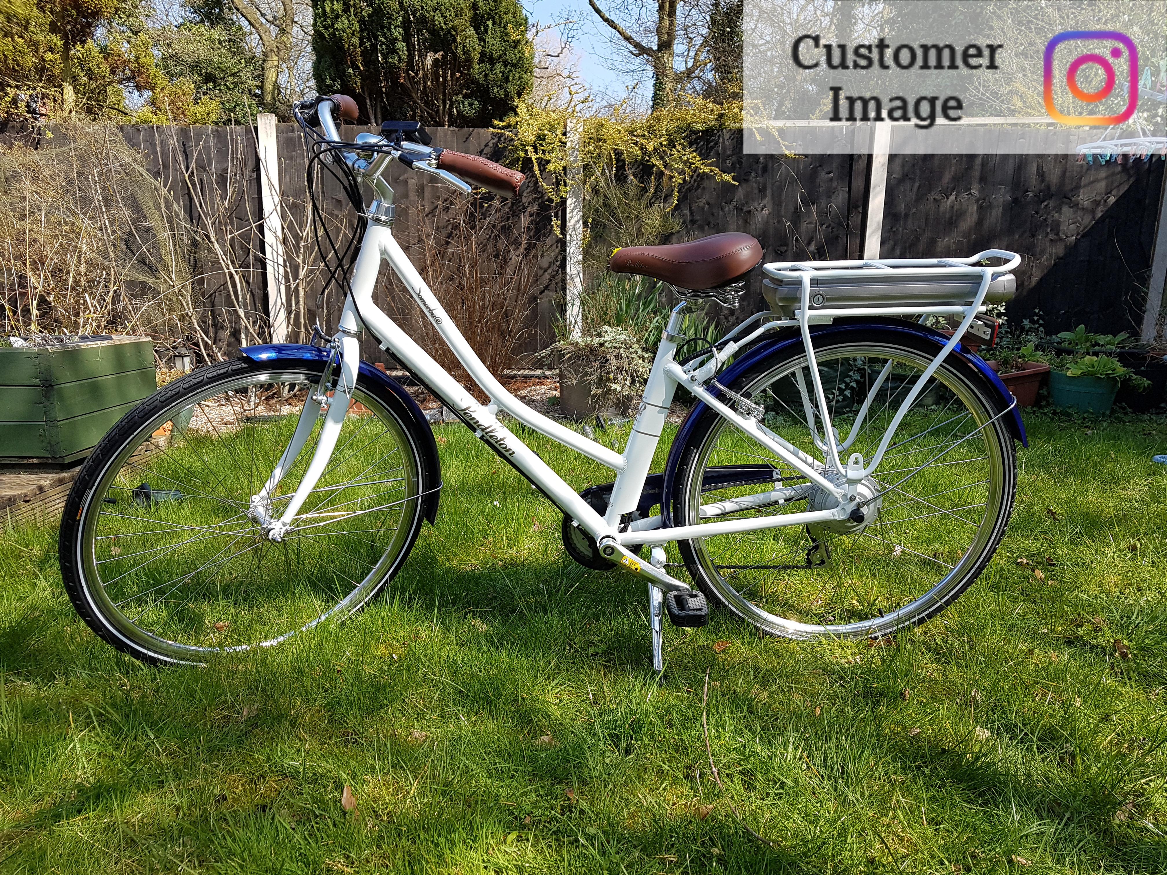 Hybrid Bikes Pendleton Somerby Electric Bike Midnight Blue Somerby