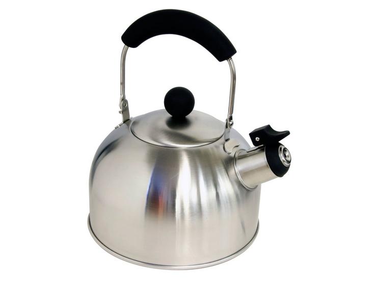 Halfords Stainless Steel Whistling Kettle