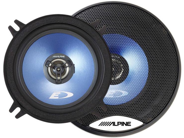Alpine 5.25" Coaxial 2-Way Blue Titanium Speakers