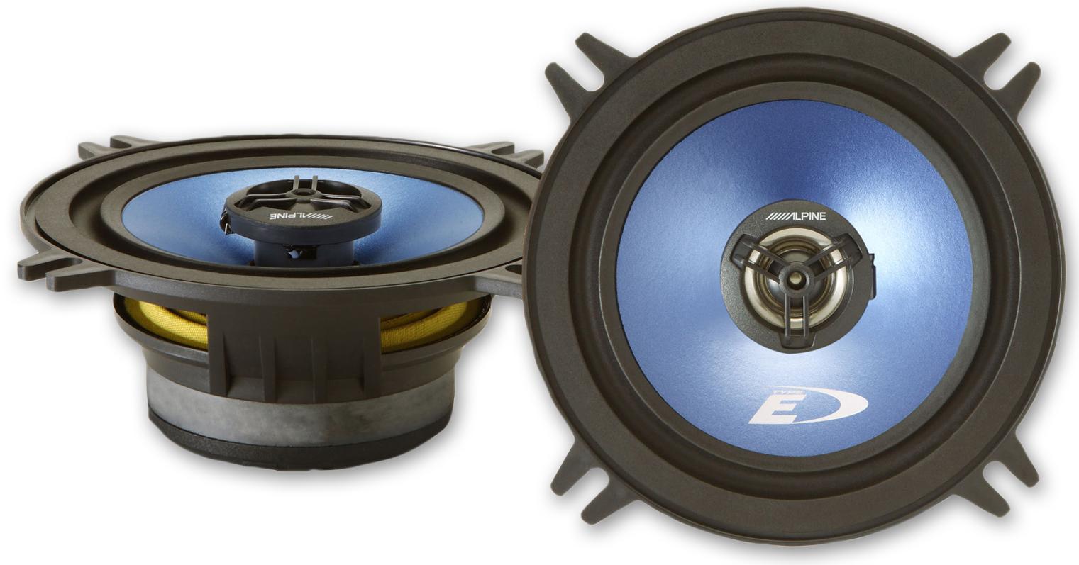 Pair Of Autotek 5.25 Inch Coaxial Car Speakers - 2-Way, 80W RMS, 4 Ohm, Fits Most Cars