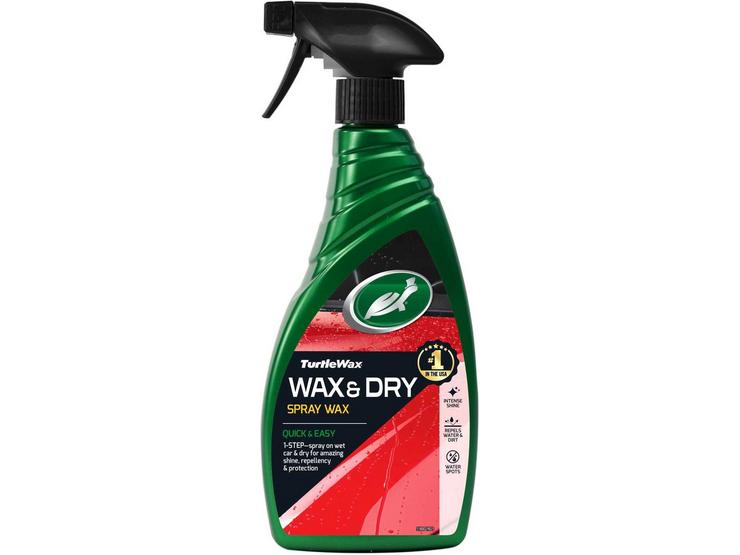 Turtle Wax - Wax & Dry Spray Wax 500ml