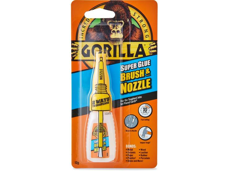 Gorilla Brush And Nozzle Superglue