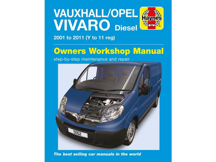 Haynes Vauxhall/Opel Vivaro Diesel (2001 - 2011) Manual