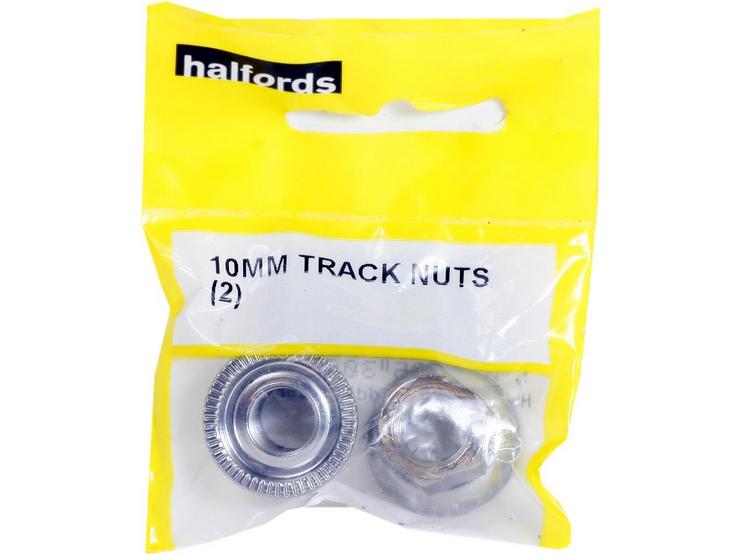 Halfords 10mm Wheel Track Nuts