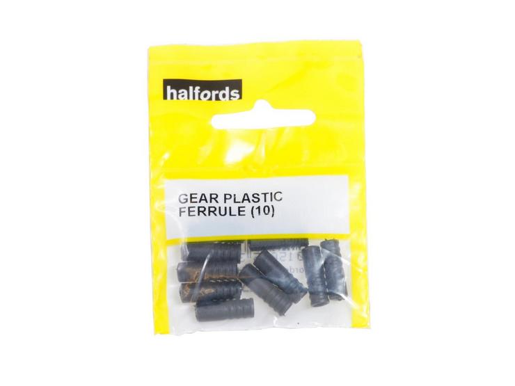 Halfords Gear Plastic Ferrules - x10
