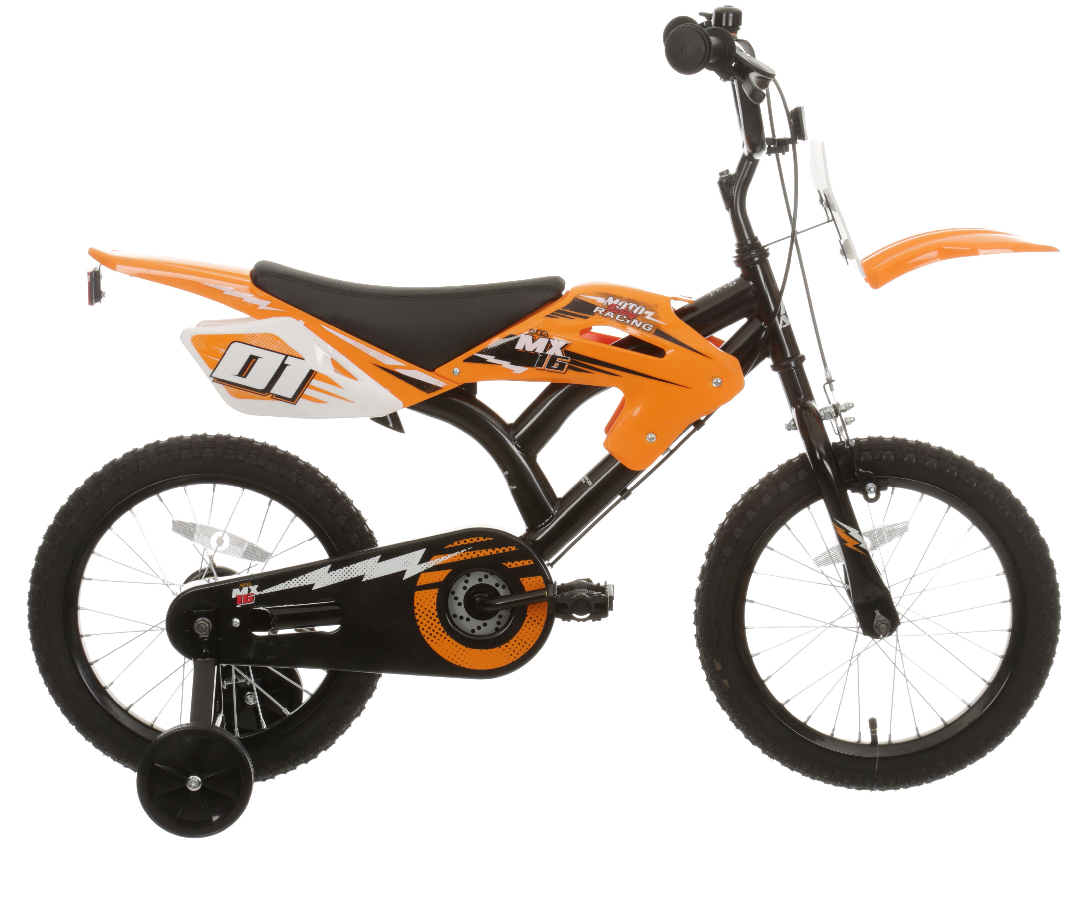 Bicycle 16 Inch Bike With Stabilisers Halfords Apollo Fairytale