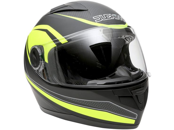 Duchinni Helmet D705 - Black/Neon, Medium