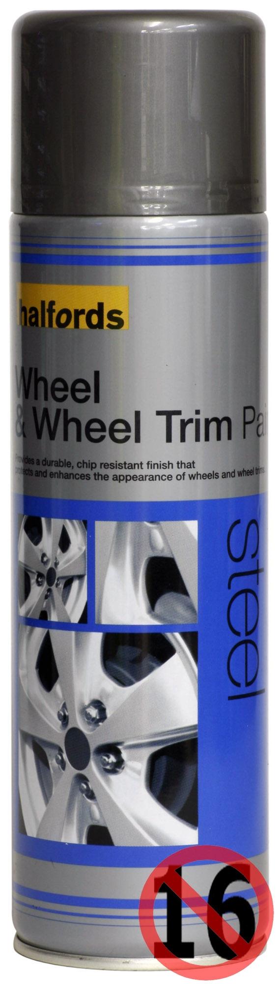 Halfords Wheel & Wheel Trim Paint Steel 500ml Halfords IE