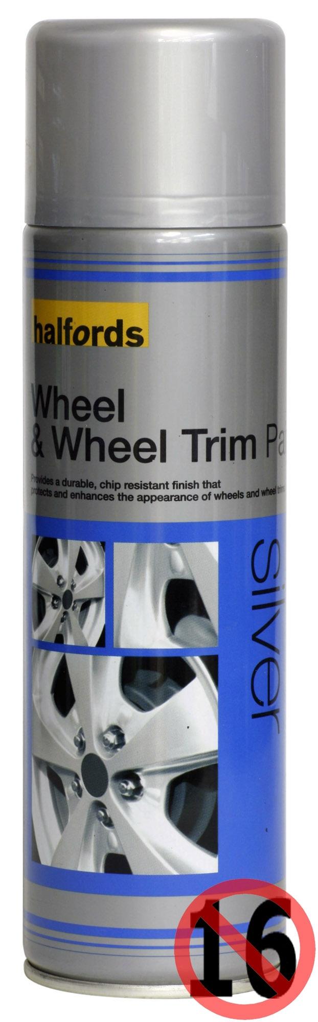 Halfords Wheel & Wheel Trim Paint Silver 500ml Halfords IE