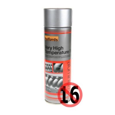 Halfords Very High Temperature Aluminium Paint 300ml Halfords IE
