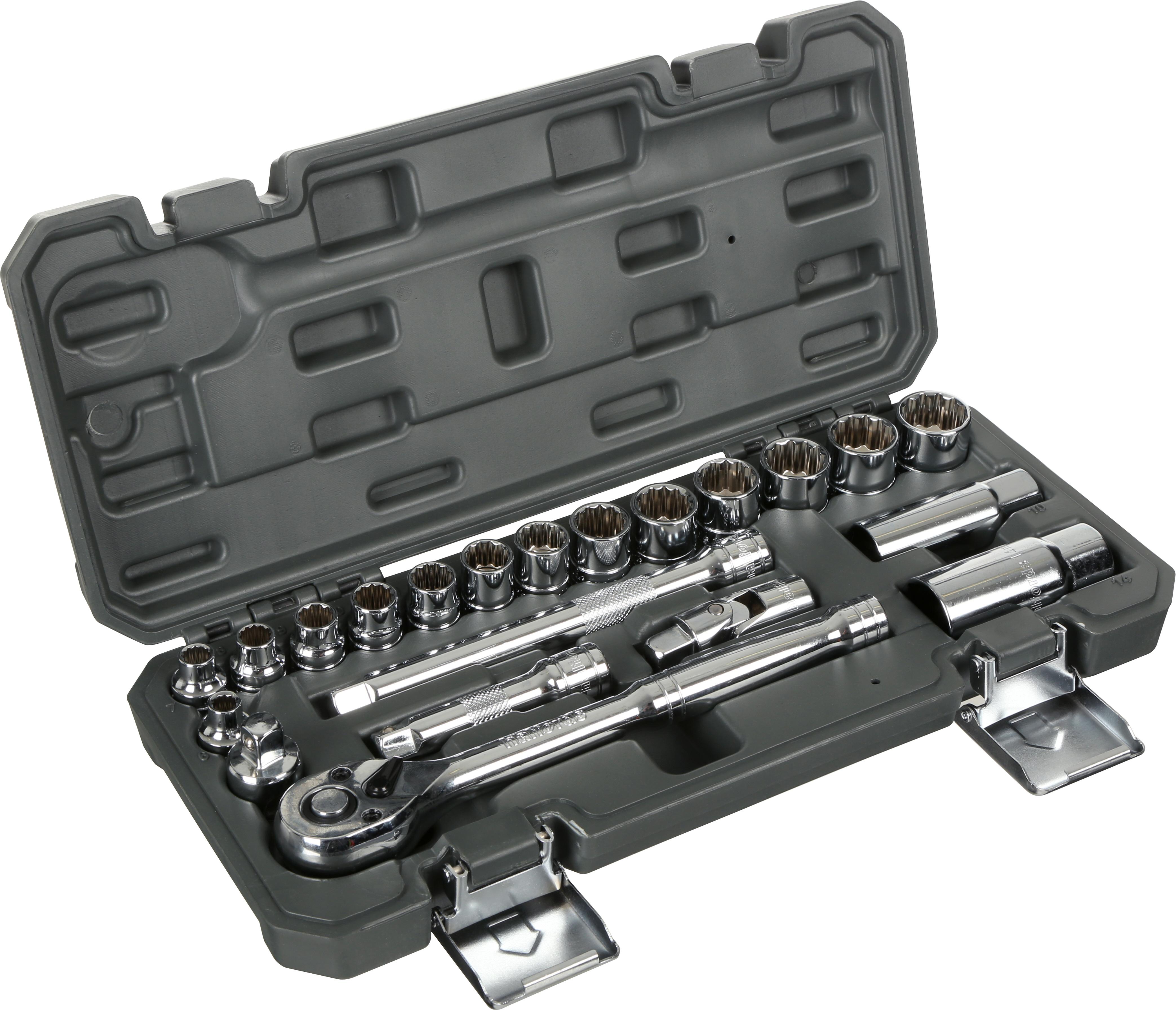 Halfords 21 Piece 3/8" Drive Metric Socket Set Halfords IE