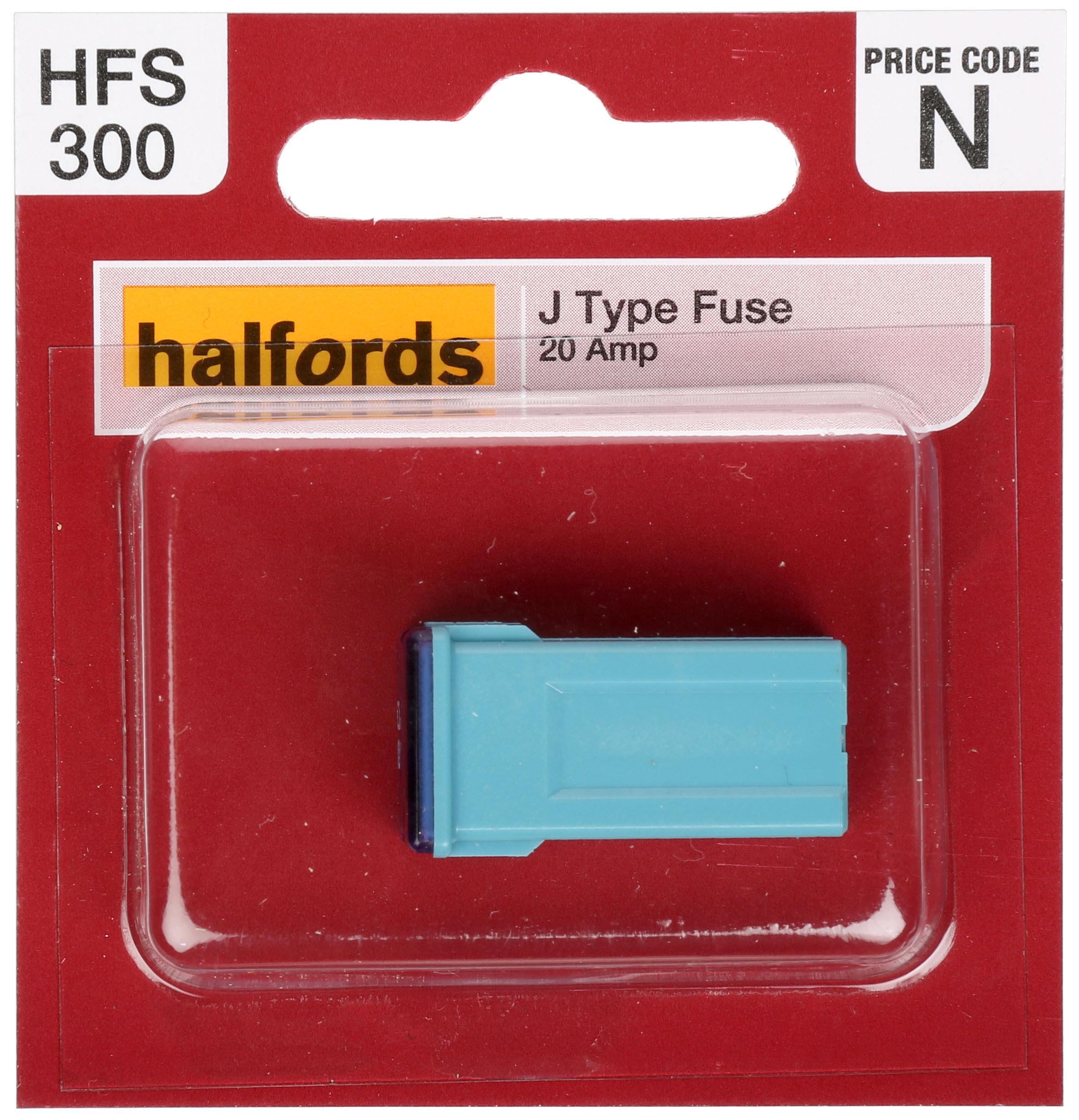 Halfords J Type Slow Blow Fuse 20AMP Halfords IE