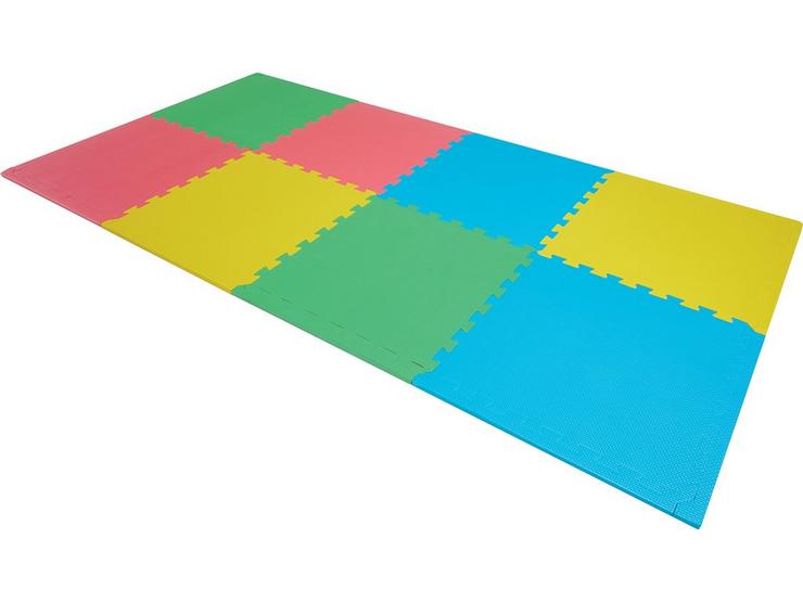 Halfords 8pc Coloured Floor Mat Set - 100cm x 200cm