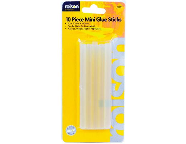 Rolson Mini Glue Sticks x 10