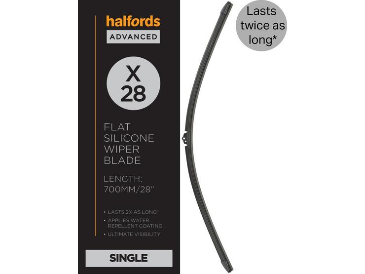 Halfords Advanced Silicone Wiper Blade X28"
