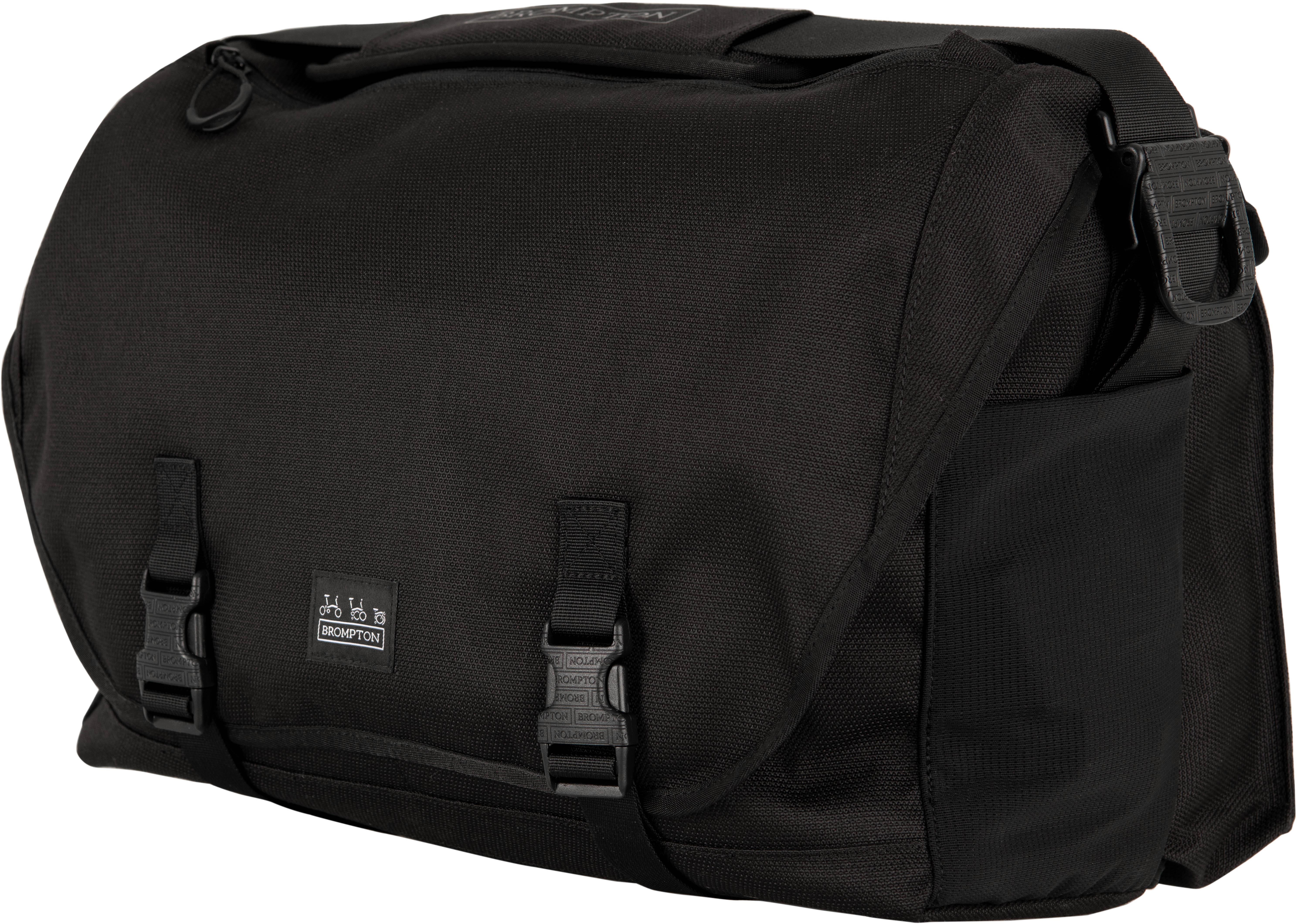 Brompton Metro Messenger Bag 23 Litres - Black | Halfords IE