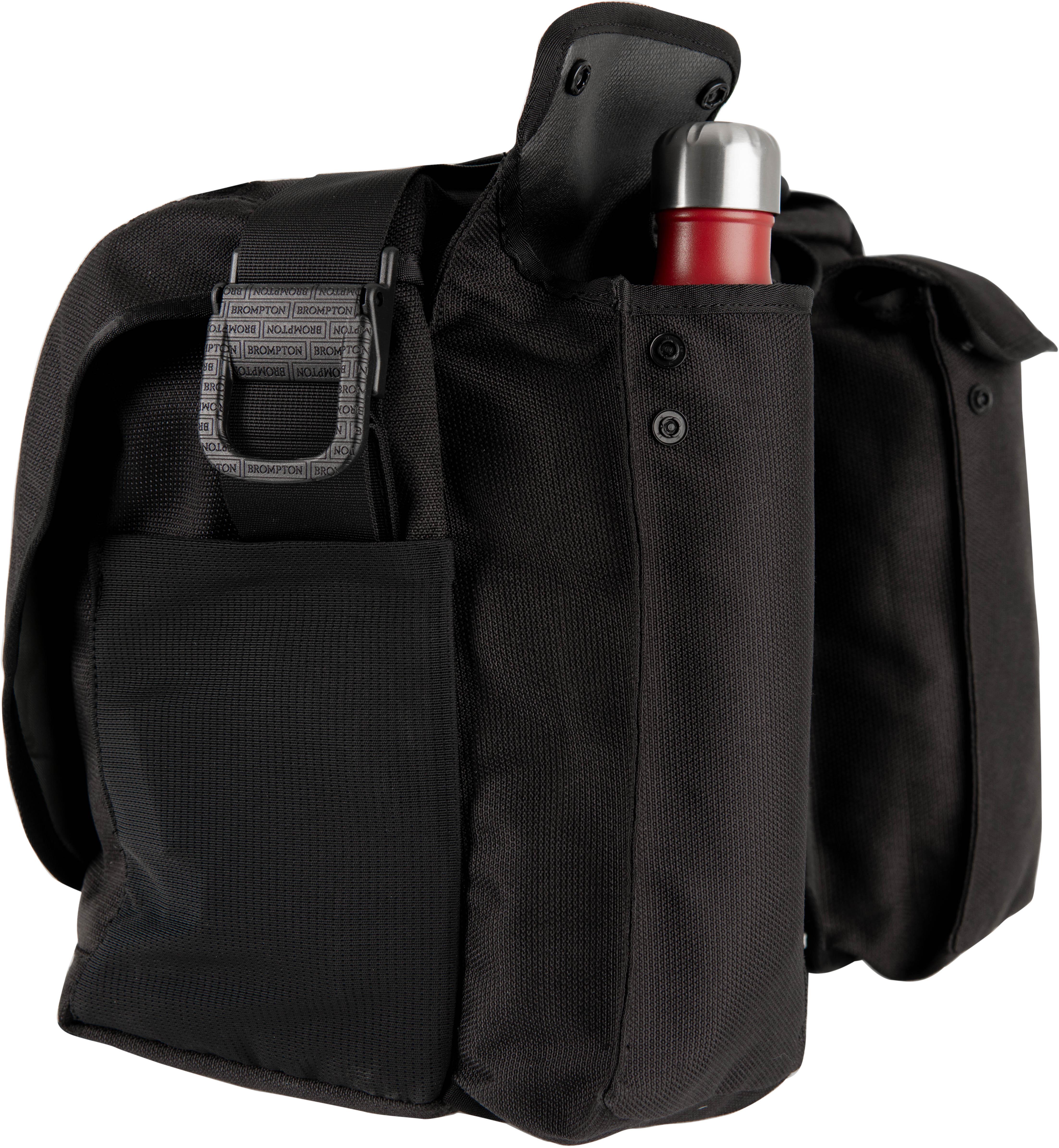 Brompton Metro Messenger Bag 23 Litres - Black | Halfords IE