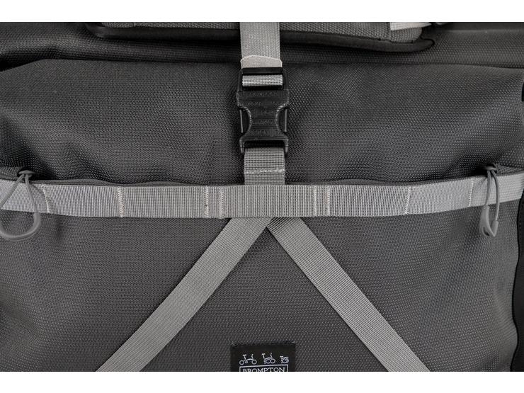 Brompton Borough Roll Top 28 Litres - Dark Grey | Halfords IE Brompton Borough Roll Top 28 Litres - Dark Grey | Halfords IE