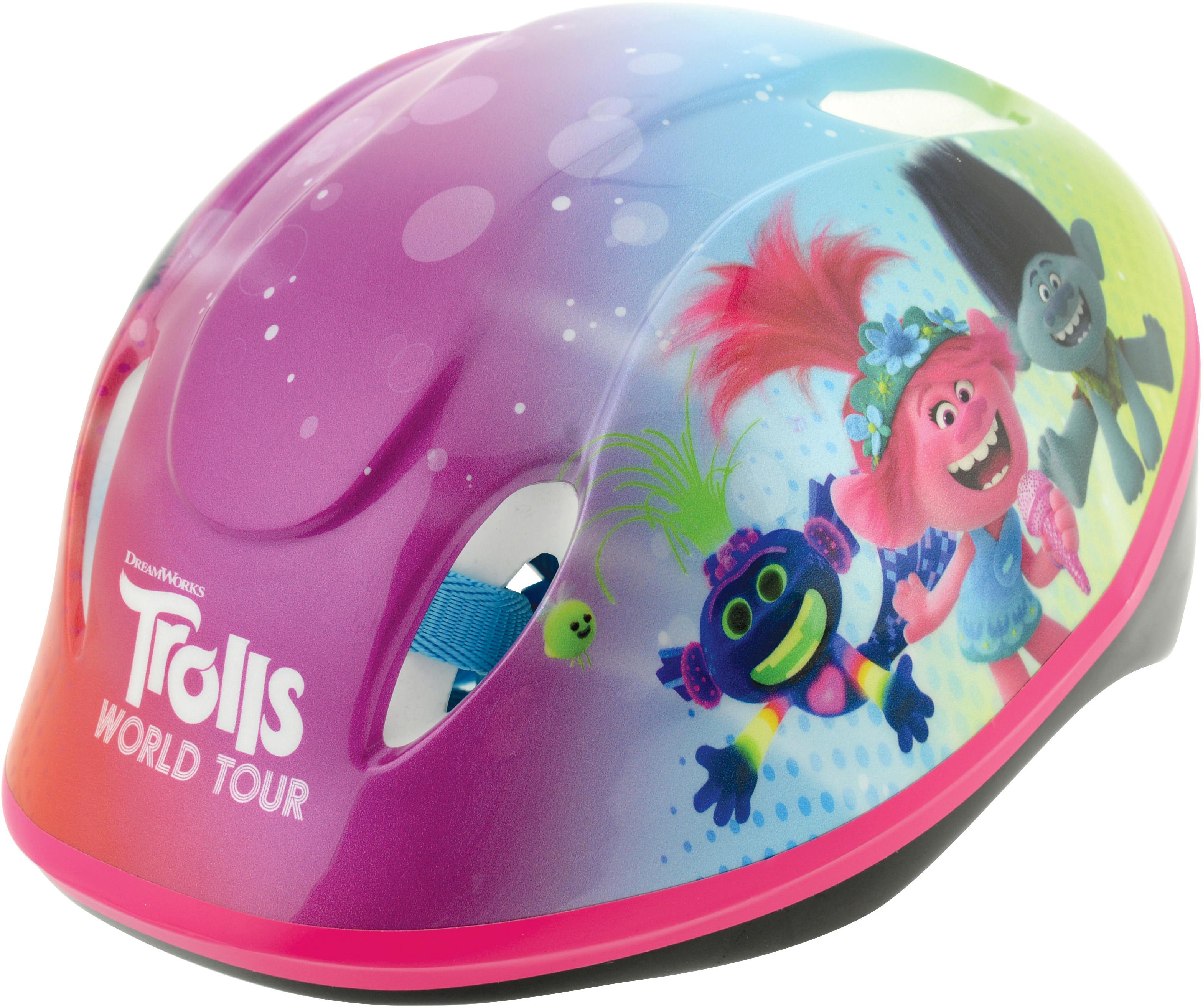 trolls bike helmet