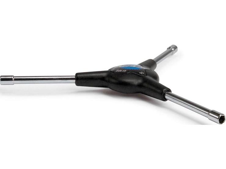 Park Tool SW-15 - 3-Way Internal Nipple Spoke Wrench