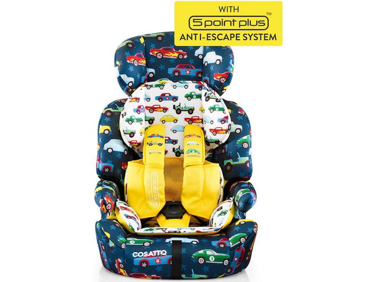 Cosatto Zoomi 123 5 Point Plus Toddler Car Seat