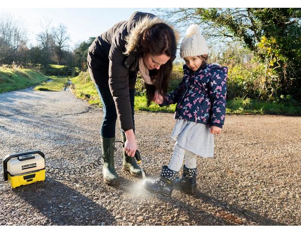Karcher OC3 Mobile Outdoor Cleaner - Battery Powered Pressure