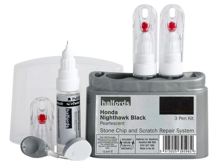 Halfords Honda Nighthawk Black Scratch & Chip Repair Kit